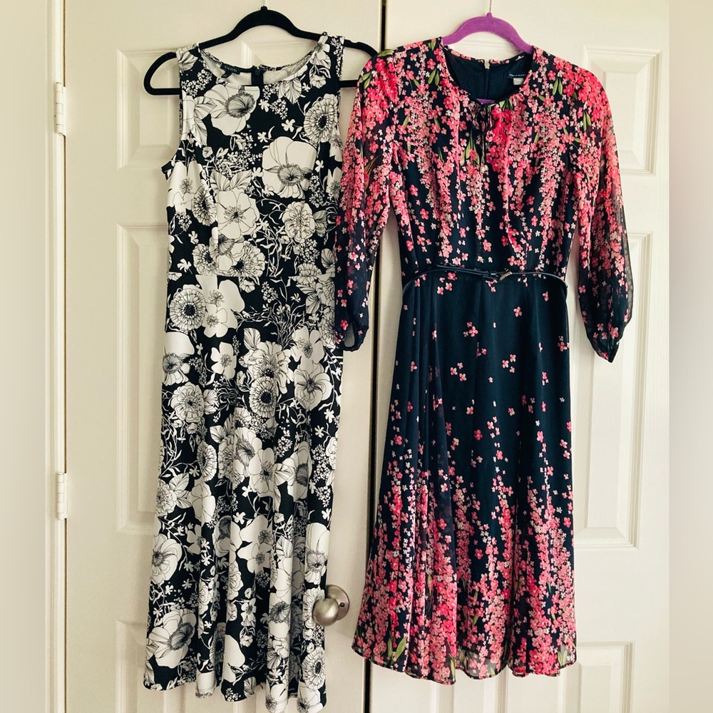2 Women’s Dresses (Tommy Hilfiger-NWT & Talbots) -Size 2 / XS